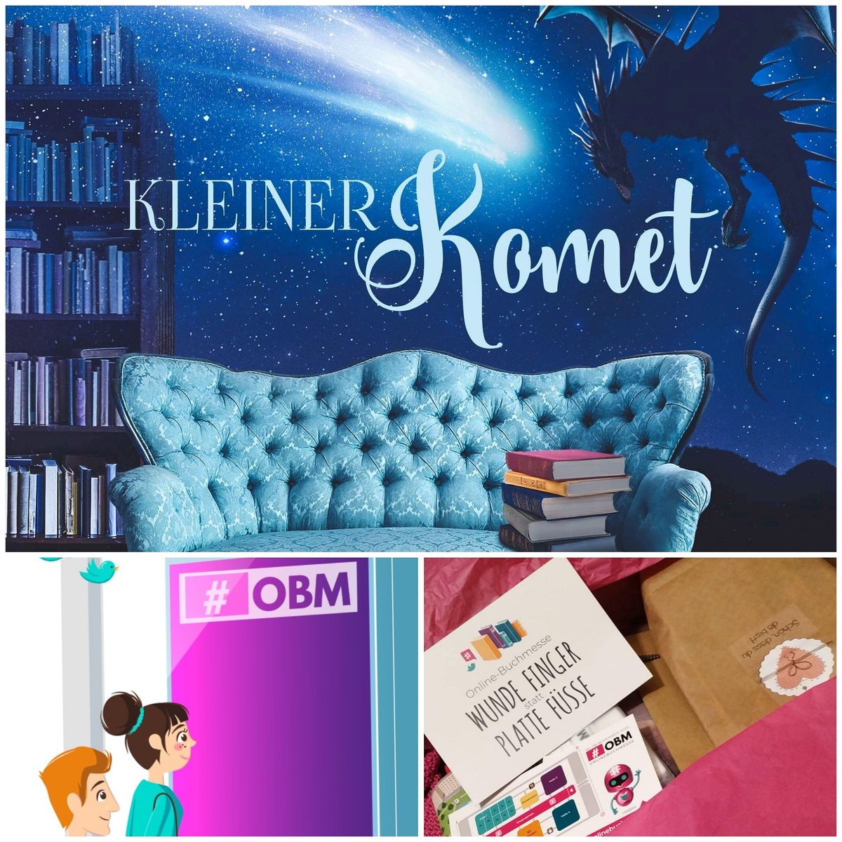 kleiner_Komet_'s tweet photo. Tag 2 der #OBM2020 📚💫
#BloggerInnen findet ihr in
#OBM2020Halle4
Auf Instagram habe ich gerade meinen längsten Post ever über mein #Bloggerleben geschrieben
💫 Habt ihr Fragen zu mir oder dem Blog? 💫
https://t.co/n7h8VGTNyv https://t.co/dCc8EpjaH3