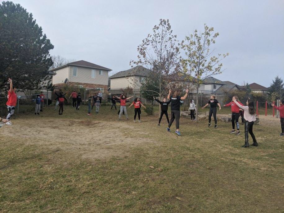 Lsantandrea1's tweet photo. @StMargEagles completing their 472 jumping jacks for United Way! Awesome job Eagles! @unitedwayemca #virtualstairclimb https://t.co/Pez6eJbfIL