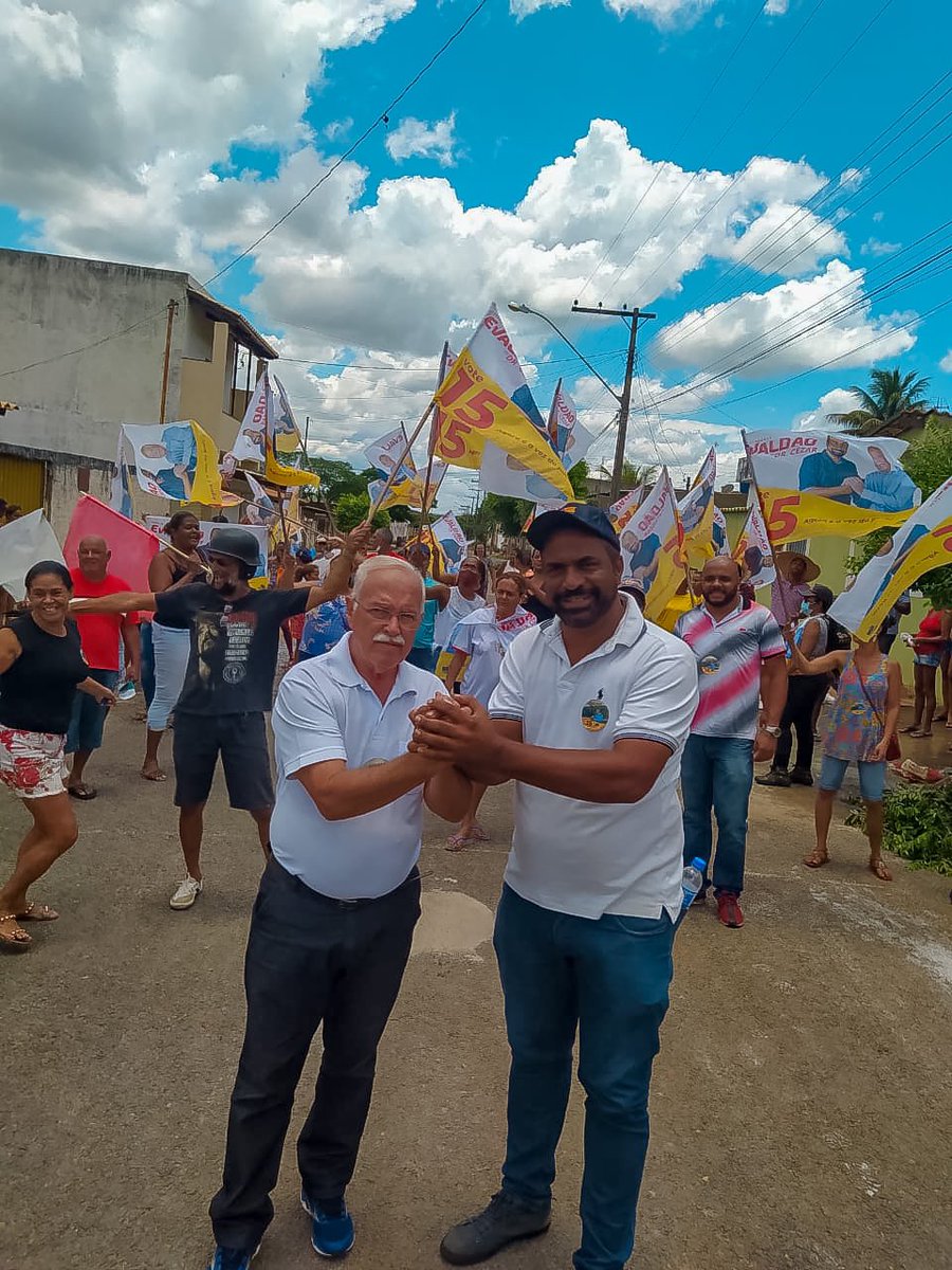 evaldao15's tweet photo. Estamos hoje em caminhada no bairro Maciel.

Com o povo e para o povo.

Dia 15, vote no 1️⃣5️⃣✅.

Agora é a vez do povo! https://t.co/f4oZxKHVAj