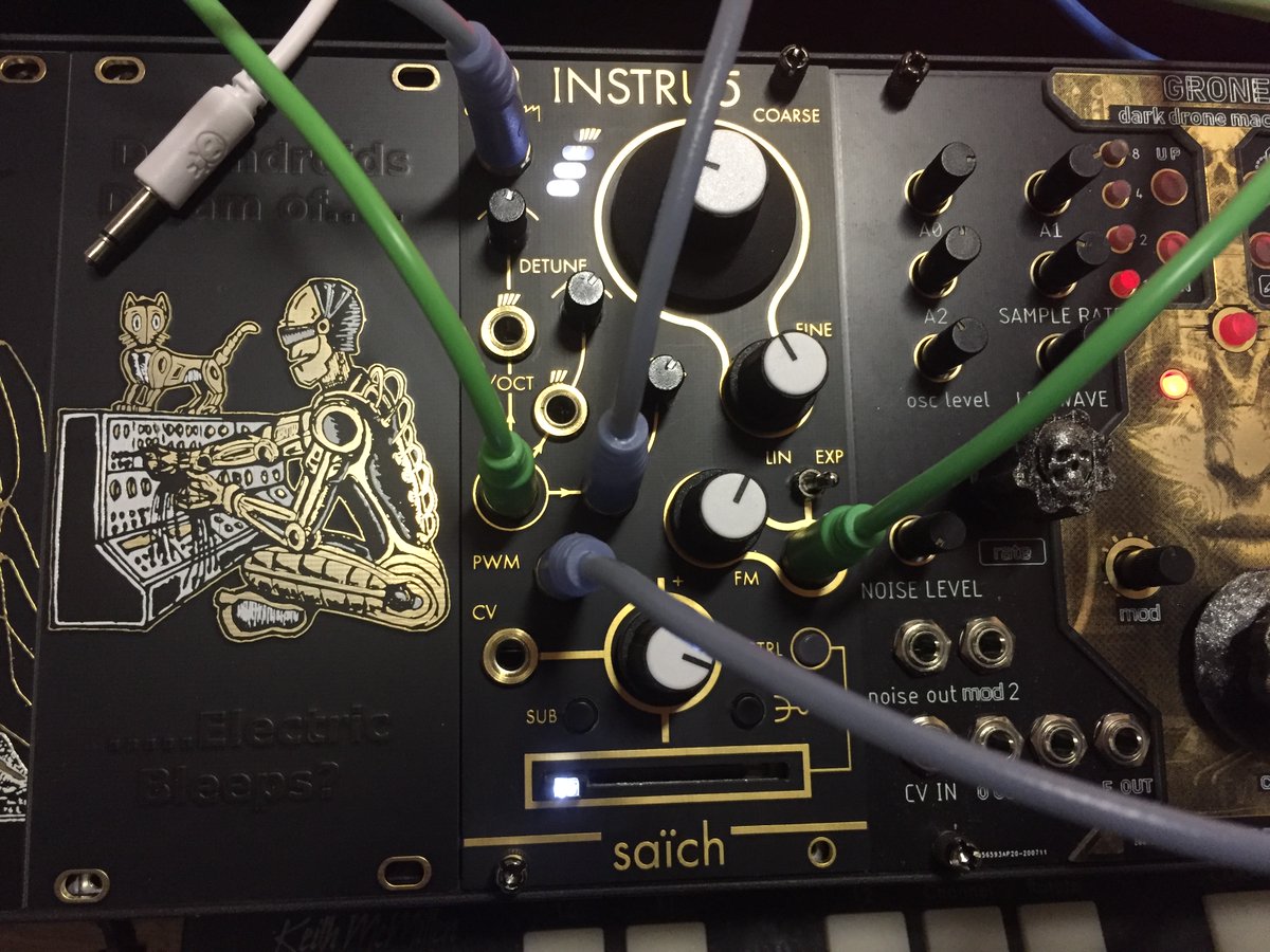 boutiquepedalny's tweet photo. Instruo 最新作、超お利口さんなQuad Oscillator "saïch" 緊急発売!
お求めはこちらまで〜
https://t.co/RHHAo5sWSL
#Eurorack #modularsynths #instruo #Saich #quad #oscillator #new #2020
#ユーロラック #モジュラーシンセ #buy #forsale #購入 #販売 https://t.co/UisZ4COKjb