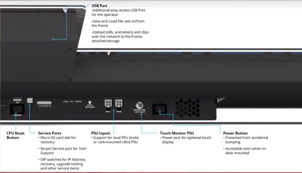 Basically,  @ross_video put a whole computer in the  #TouchDrive panel, which makes a lot of sense.