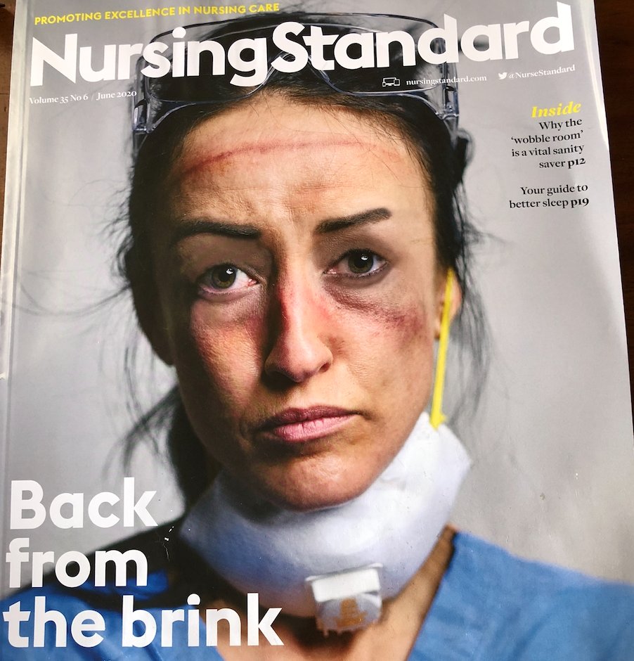 Nurses &amp; doctors are going through this again for us. But we can still help them - and ourselves - by maintaining social distance, washing our hands regularly with soap &amp; water, and wearing a mask

Come on, everyone! We can all do our bit to help the NHS and each other!

#COVID19