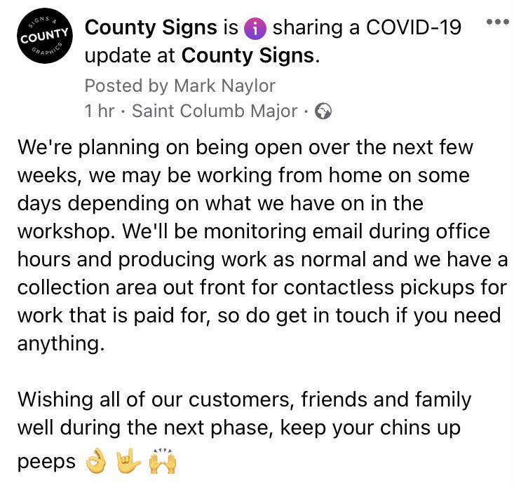 countysigns's tweet photo. 👍 https://t.co/vC0F7jkTAw