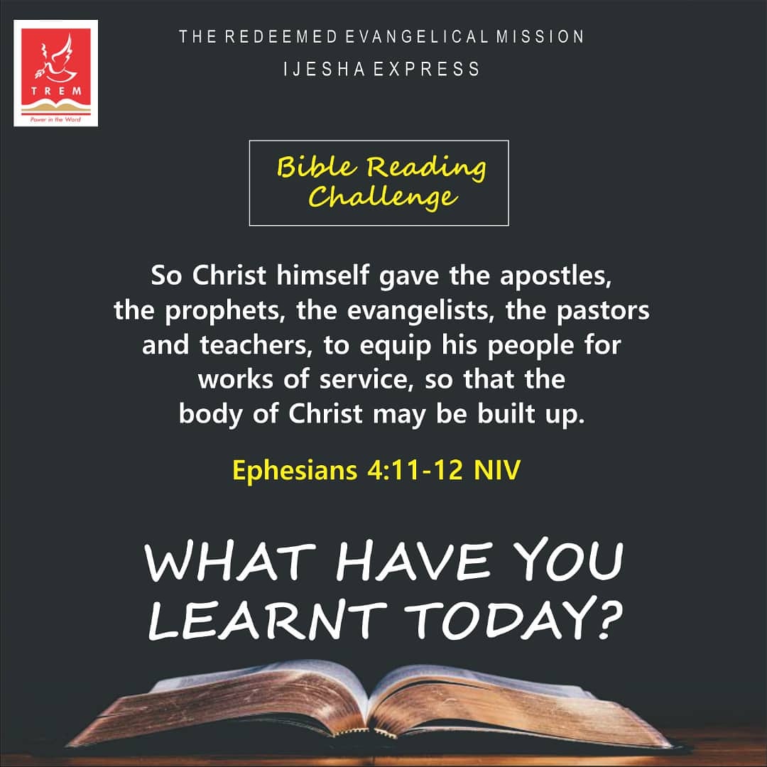 tremijeshaexp's tweet photo. What have you been learning from the book of Ephesians??
Share with us
#tremworld #TREMijesha #biblereading https://t.co/H06cVqQ9UA