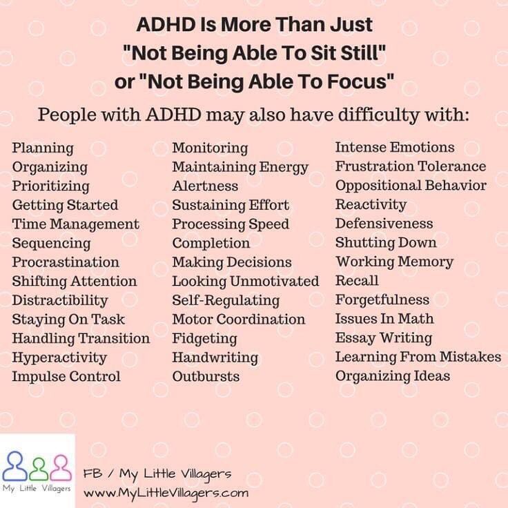 dmdeyne's tweet photo. ADHD PSA.   Be kind, be patient, and show compassion. https://t.co/vz28Gek04E
