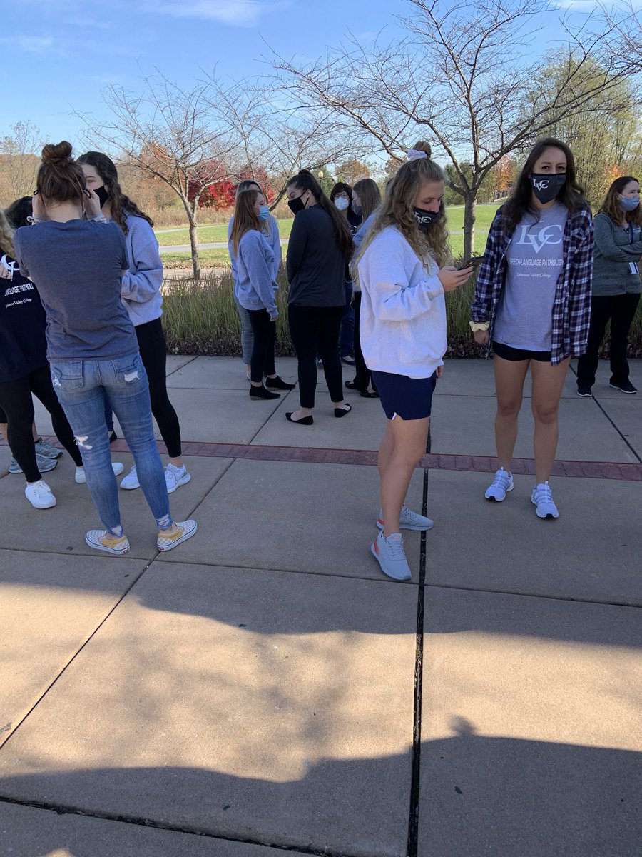 LvcSpeech's tweet photo. It’s a Sad day when the CSD/SLP students leave but we will see you on Zoom socials! https://t.co/BtoWDq0KkW