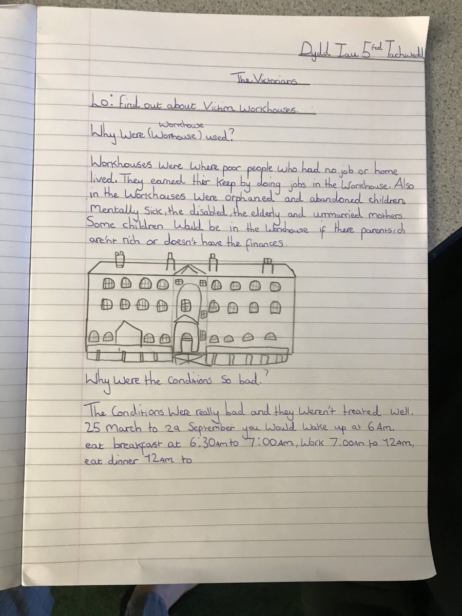 StCuthbertsPrm's tweet photo. Today we have been finding out facts about the Victorian workhouses. We decided we definitely wouldn’t have liked to live in one! @CSCJES @CscHumanities #StTathan #Localhistory https://t.co/Ek3L4eHyck