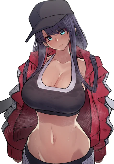 ジョギング終わりの聖女マルタ 