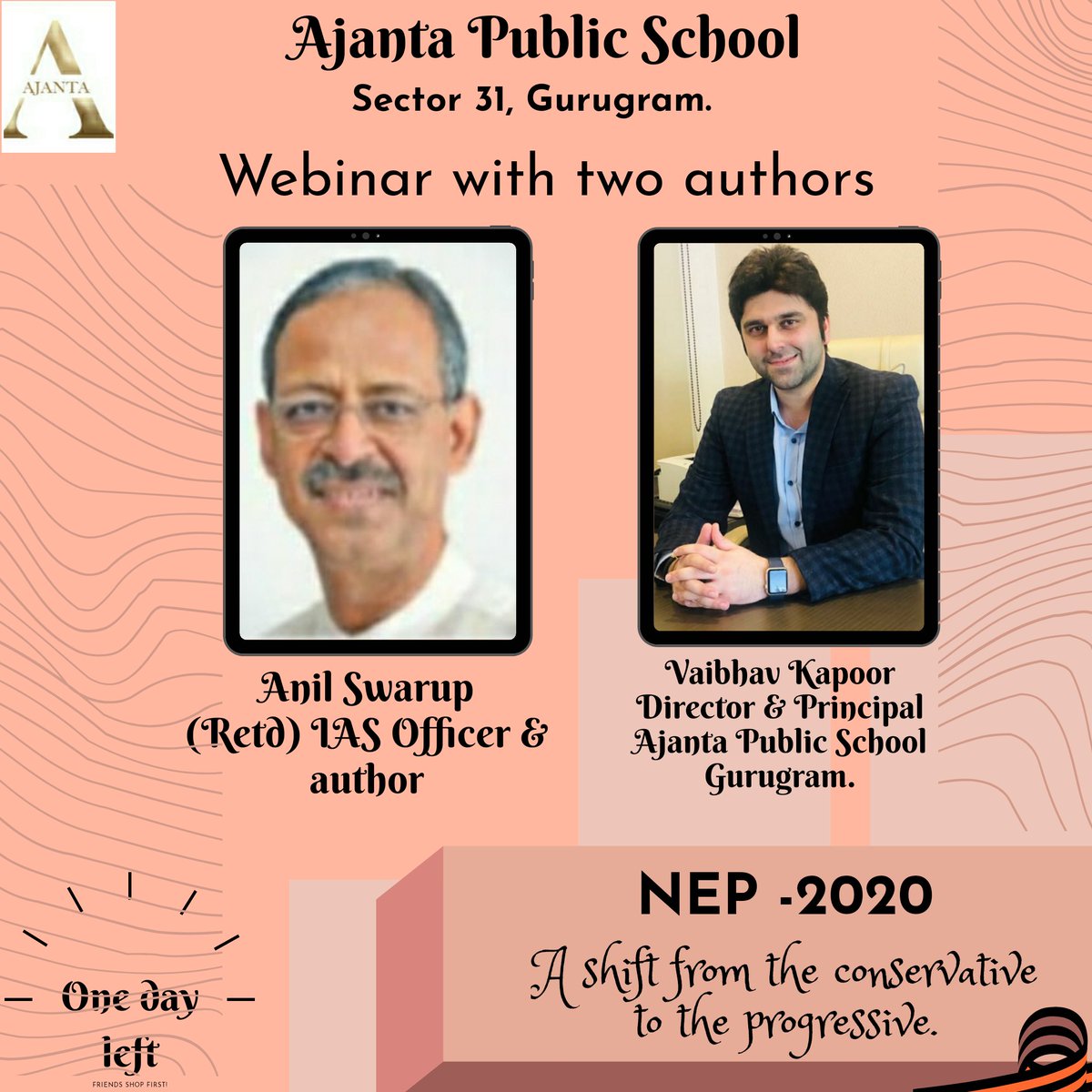 Just one more day left Register: event.webinarjam.com/register/102/n… Let's delve into the intricate details of NEP-2020 in our webinar- 'NEP-2020.A shift from the conservative to the progressive.' on Nov 5 at 5:00 pm IST.