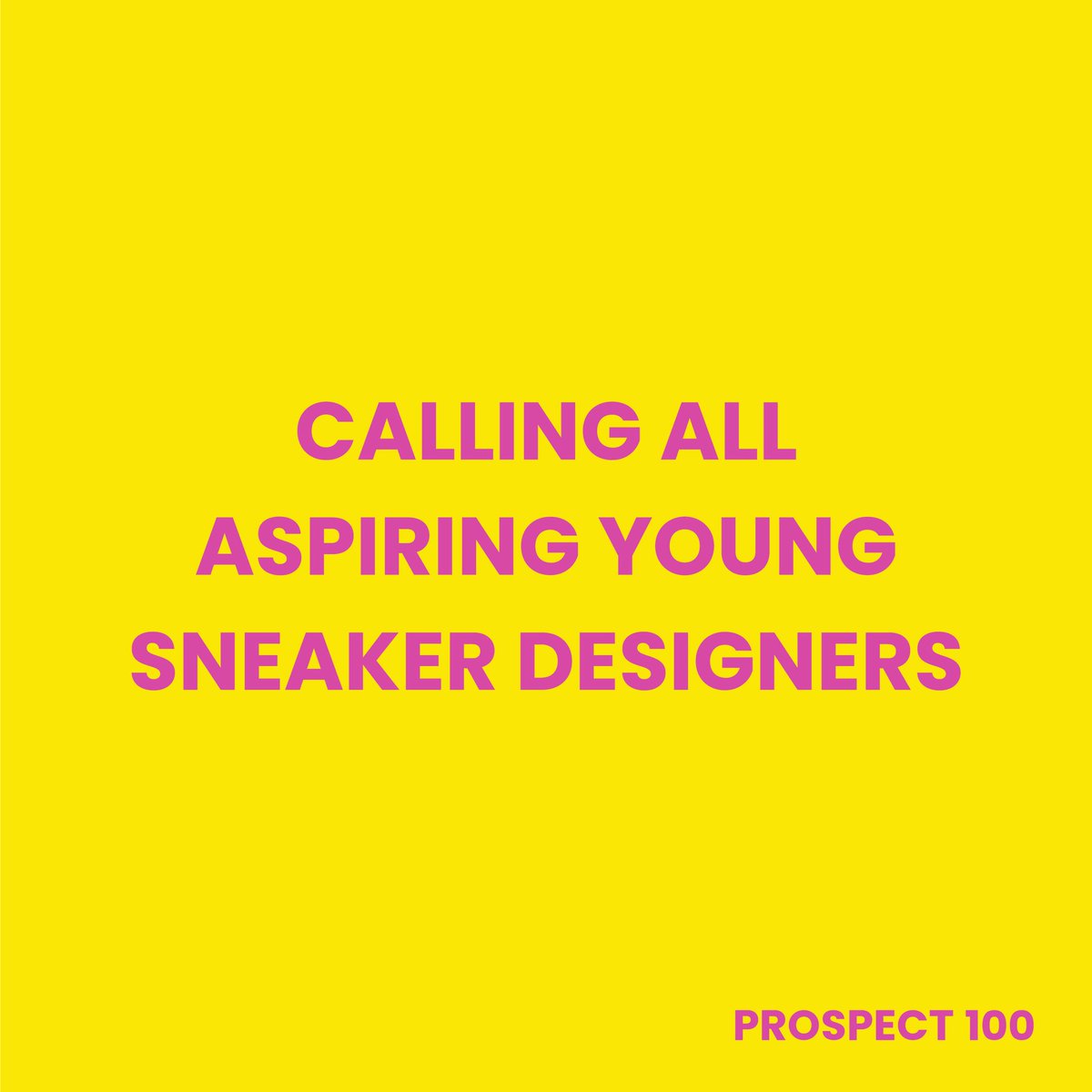 _oditi's tweet photo. CALLING ALL ASPIRING YOUNG SNEAKER DESIGNERS
Submit a completely original sneaker design to our judging panel of sneaker icons.
Win mentorship and internships from the biggest industry leaders.
Applications close November 6th 23:59 GMT
Apply now
https://t.co/bLI5MCP6Sc https://t.co/D94RSn0UJN