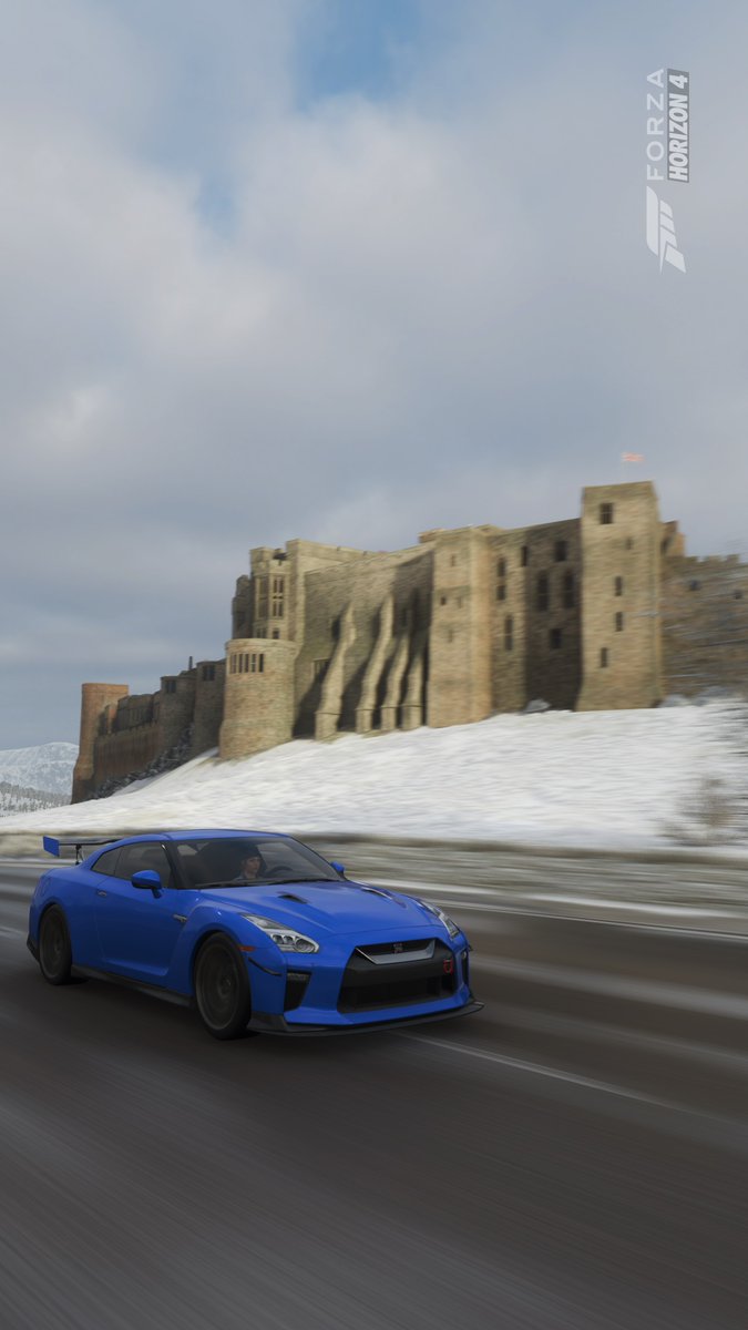 littlePeteB's tweet photo. #CastleInTheSky #ForzaHorizon4 @WeArePlayground @ForzaHorizon @ForzaMotorsport #Nissan GTR https://t.co/8mIPyi5c2H