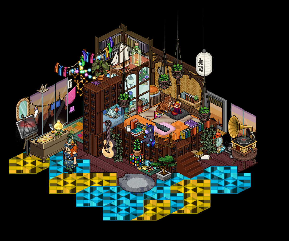 thanapasmarre's tweet photo. 🐱𝑴𝒂𝒎𝒎𝒊𝒇𝒆̀𝒓𝒆 𝒔𝒐𝒍𝒊𝒕𝒂𝒊𝒓𝒆🐱
#chambre #buildhabbo #habbix https://t.co/CVAqyfzg5i