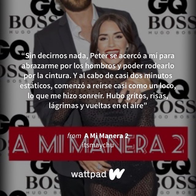 ContandoLunare1's tweet photo. QUE CAPÍTULO HERMOSO! Pero me quedo con esta parte de felicidad! 💚✨😍 @itsmaychu #Wattpad #AMM2 https://t.co/XHIL8xkuY4 https://t.co/zhFDOFFC1Z