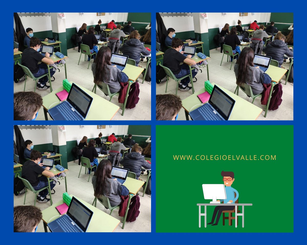 ColegiosElValle's tweet photo. Los alumnos de #1BACHD trabajan mediante #MicrosoftTeams  en la tarea✍️ de la #pruebasemanal📜, un comentario de texto sobre #Descartes. 
#ColegiosElValle #Filosofía #VB https://t.co/bgUUV2o4xp