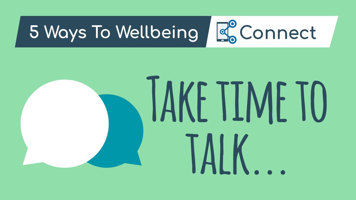 Day 1 - Look After Yourself in Lockdown. Don't just text... pick up the phone or video call a friend, family member, colleague or neighbour. Hearing a person's voice or seeing their face can really make a difference...

#wellbeing #connect #lockdown2