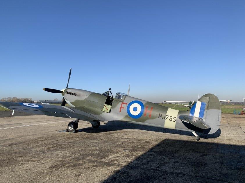 RASCompInt's tweet image. RAS Completions have completed a paint restoration project for the famous 1943 Spitfire MJ755 known as THE GREEK.  The restoration has been featured on the amazing six-part docu-series “Inside the Spitfire Factory” now streaming on More4.
lnkd.in/dcKSgFG