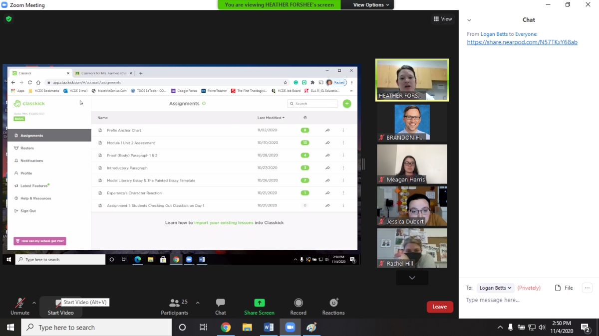 BrainerdEast's tweet photo. Our HCS at Home teachers met for a roundtable yesterday focused on improving outcomes for our remote learners. We are proud of the experimentation &amp; problem-solving of this group &amp; grateful to Ms. Betts &amp; Ms. Shankel for leading this session! #BetterTogether #TeacherLeadership https://t.co/obH52VZYxT