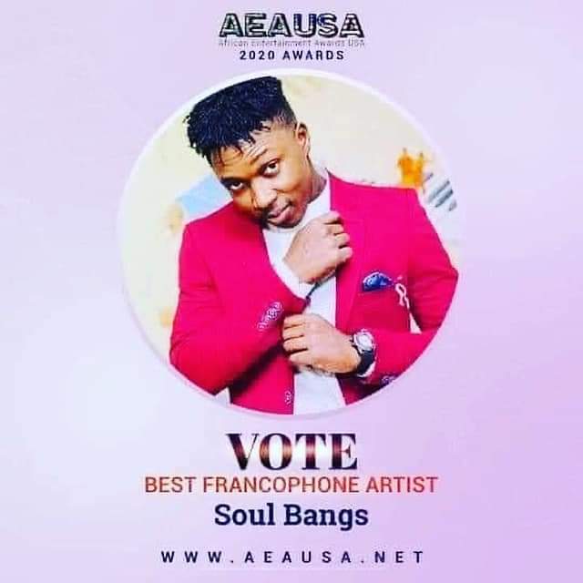 Soul Bangs a eu à hisser le drapeau guinéen comme laureat du prix découverte RFI2016.Engagé dans une compétition internationale pour le meilleur artististe francophone, son talent et notre commune appartenance au même pays nous recommandent de le soutenir.Bonne chance <a href="/SoulBangs/">SOUL BANG’S</a>