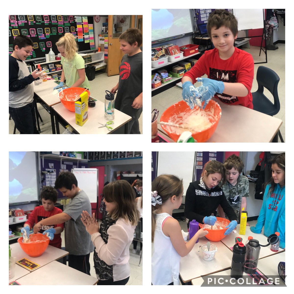 AndrinaTompkins's tweet photo. Grade 4 creating Moon Dough &amp; beginning to write a procedural (how to) writing 😁 #excited https://t.co/WDHqfXmLBZ