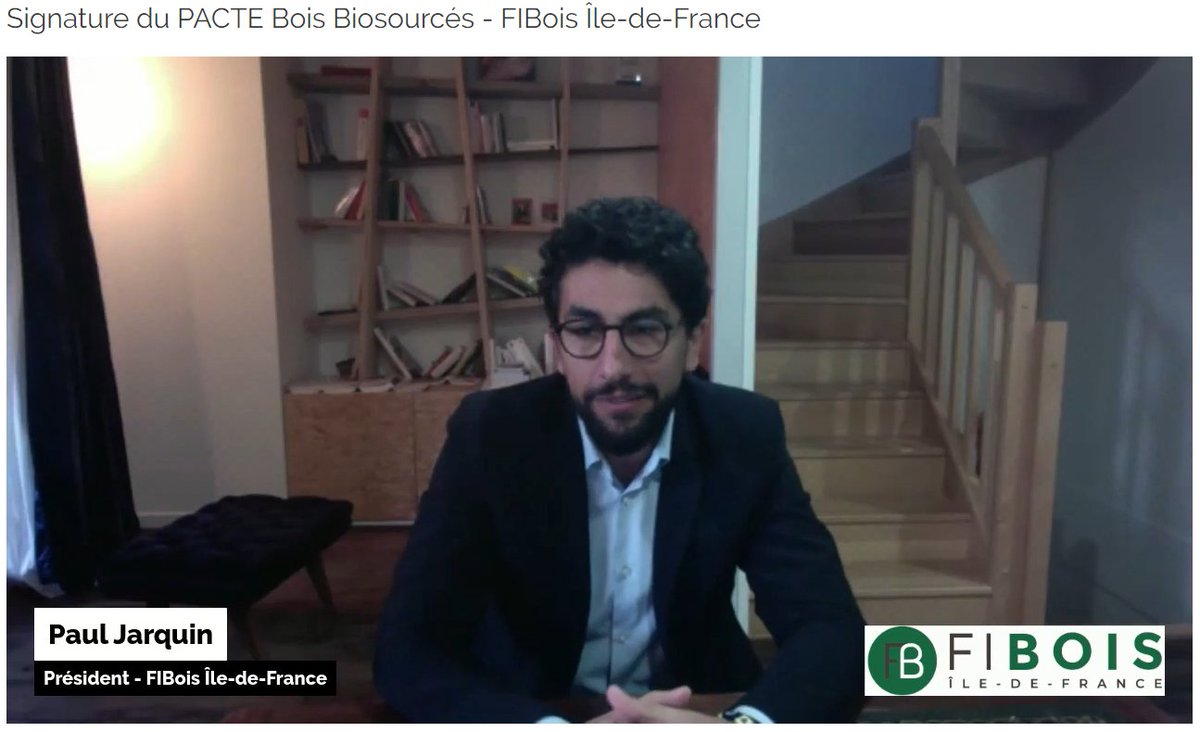 ✍️Aujourd'hui, nous signons le Pacte Bois Biosourcés <a href="/fibois_idf/">Fibois Île-de-France</a> aux côtés de 26 autres signataires et acteurs de la ville. En s’engageant sur le niveau Or du pacte, nous confirmons notre démarche d’exemplarité dans le domaine de l’écoconstruction. 👇