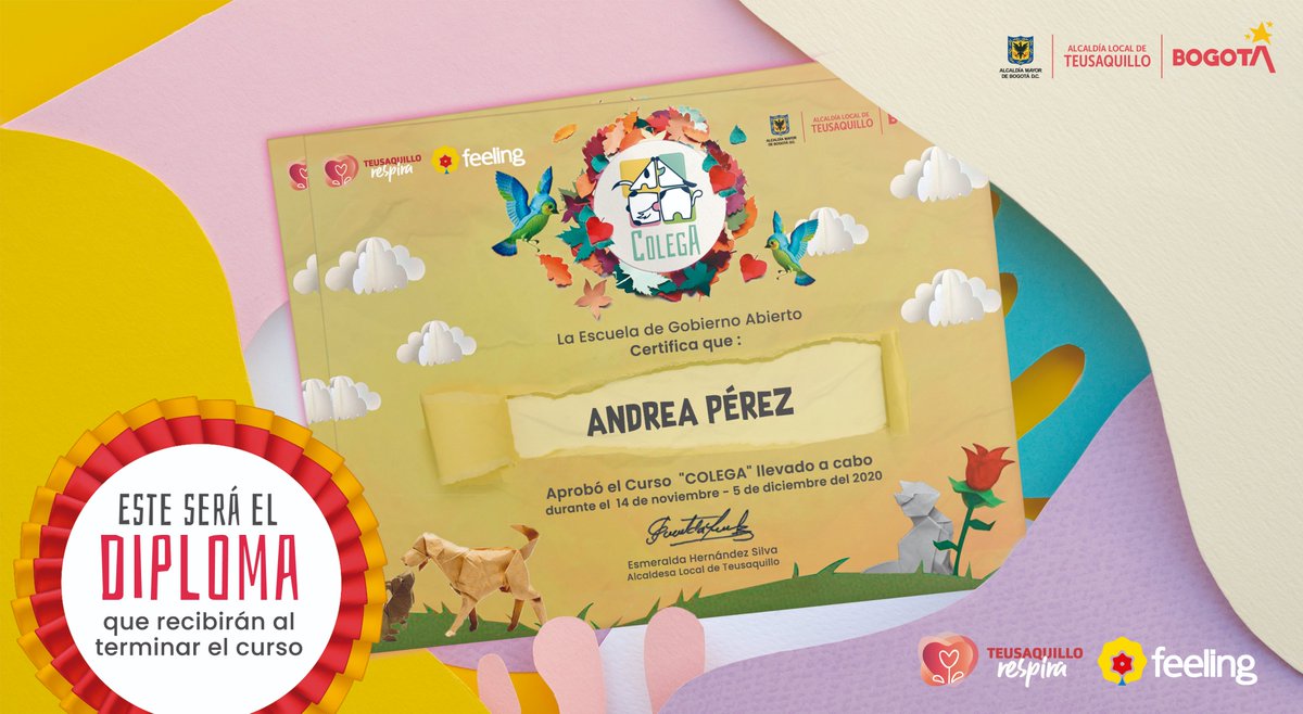LabTeusaquillo's tweet photo. El descubrir y aprender para que todos los animalitos 😸🐰🐶🐦🐳🦁 puedan tener un mundo amigable y feliz merece tener reconocimiento, por esto COLEGA certificará a todas las personas que quieran construir un mejor lugar para ellos.

Inscríbete en 👉🏽https://t.co/ZJhdlsa7pj https://t.co/u7udyiuE1S