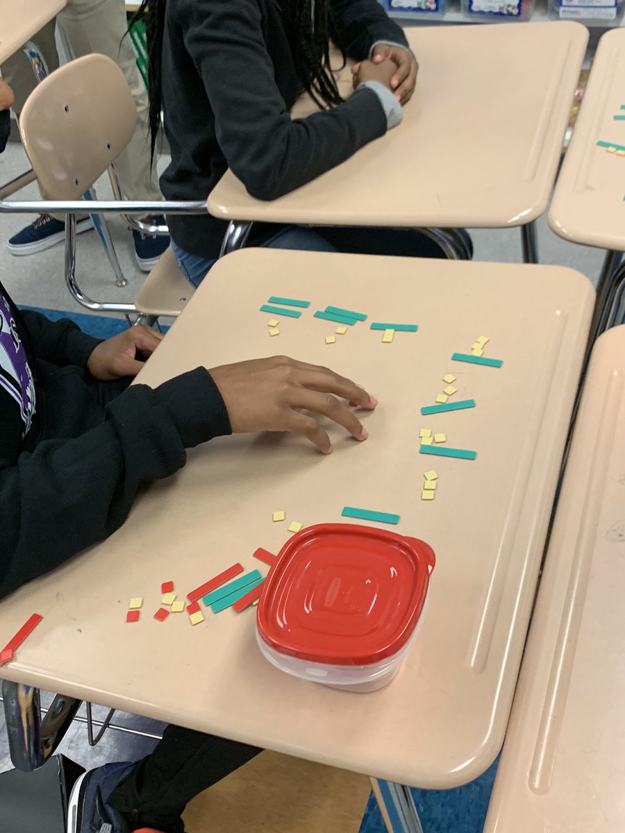DrLilLewis's tweet photo. Hanging out with Mr. Stewart!! Yep, we use manipulatives in 8th grade math to @Coretapper Whew 😅 pre-algebra is starting to come back to me!!! @demsbulldogs #prealgebra #tactile #visualconnections @drkinginspires https://t.co/R1AI9koN6q