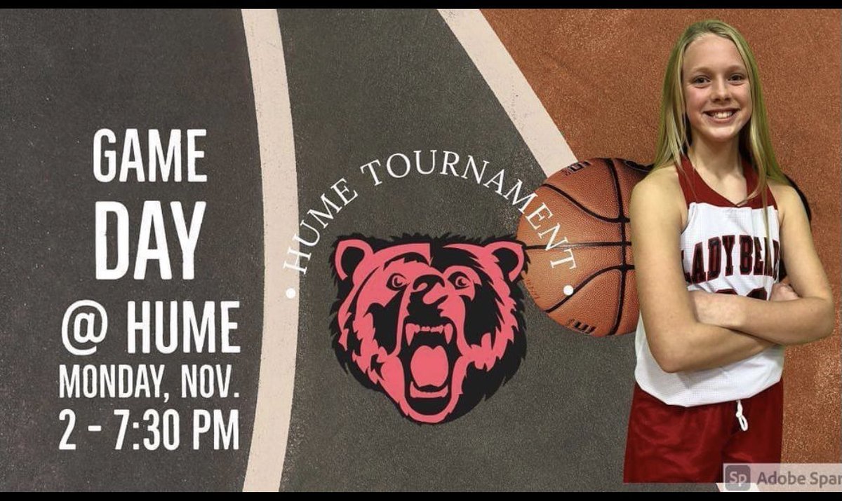 BHSbearbackers's tweet photo. JH Hume tournament this week! #Gobears https://t.co/olrKL37xXy
