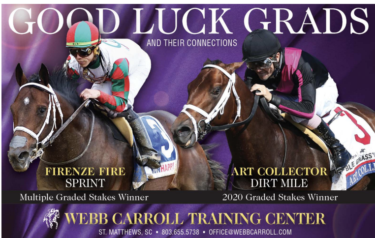 theTDN's tweet photo. . @webbcarrolltrc wishes good luck to training graduates Firenze Fire and Art Collector at the Breeders' Cup. https://t.co/rdp4CA8DDS