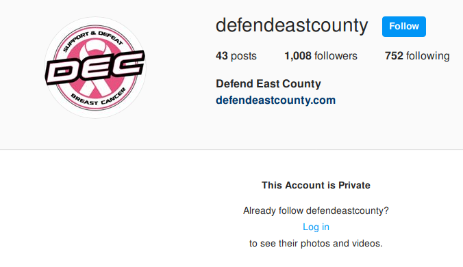 an_plf's tweet photo. Looks like #DefendEastCounty is going to Instagram! I'm sure their ✨aesthetic✨ will be quite nice. Can't wait for the website too, whenever that finally comes out 🙄
https://t.co/3IoZbEmUGy
@brooklynmarie
@SDAgainstFash
@decsucks
@LCRWnews
@TheActivatedPod https://t.co/aCarQiWwrJ