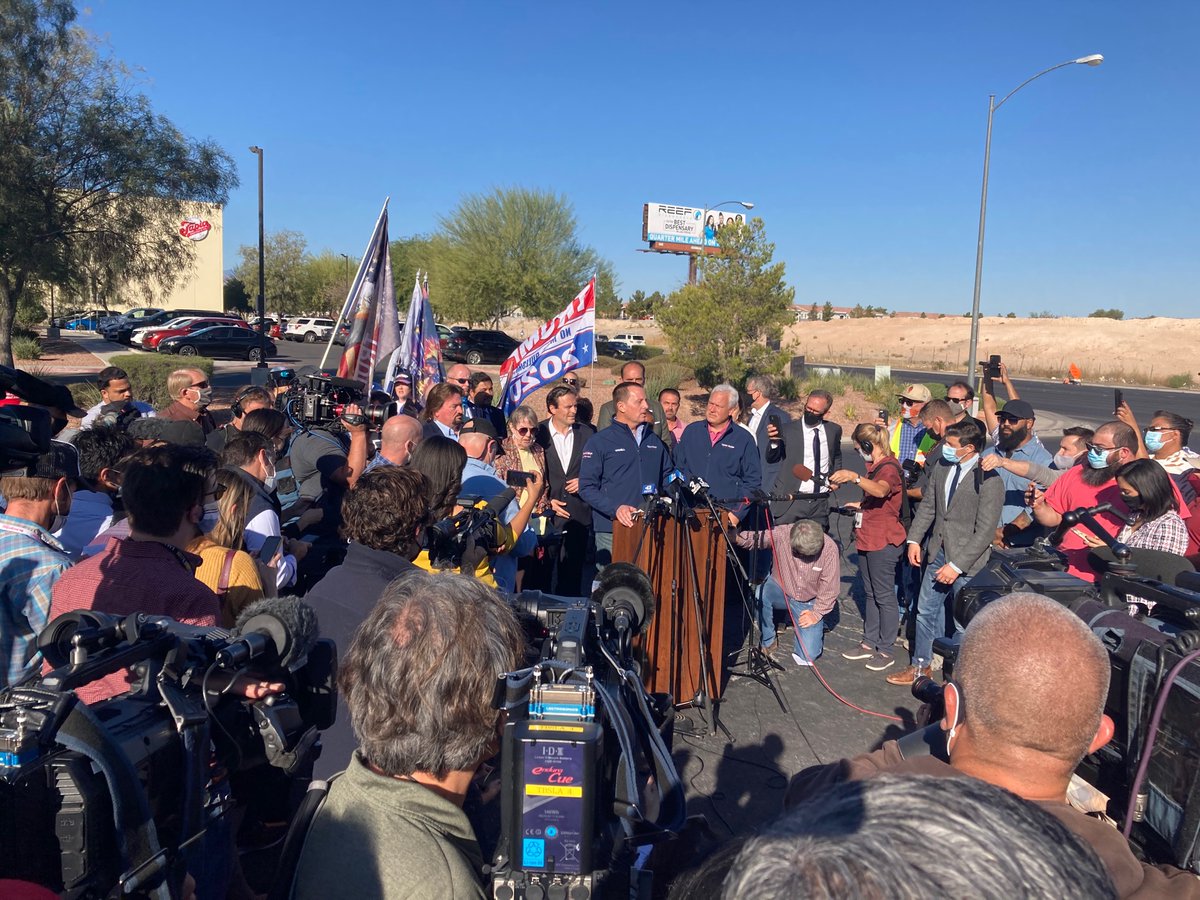 VictorJoecks's tweet photo. .@RichardGrenell: What the Harry Reid machine has done is recklessly thrown out ballots and now they don’t want us to check those ballots. https://t.co/X8Hlsmi1r7