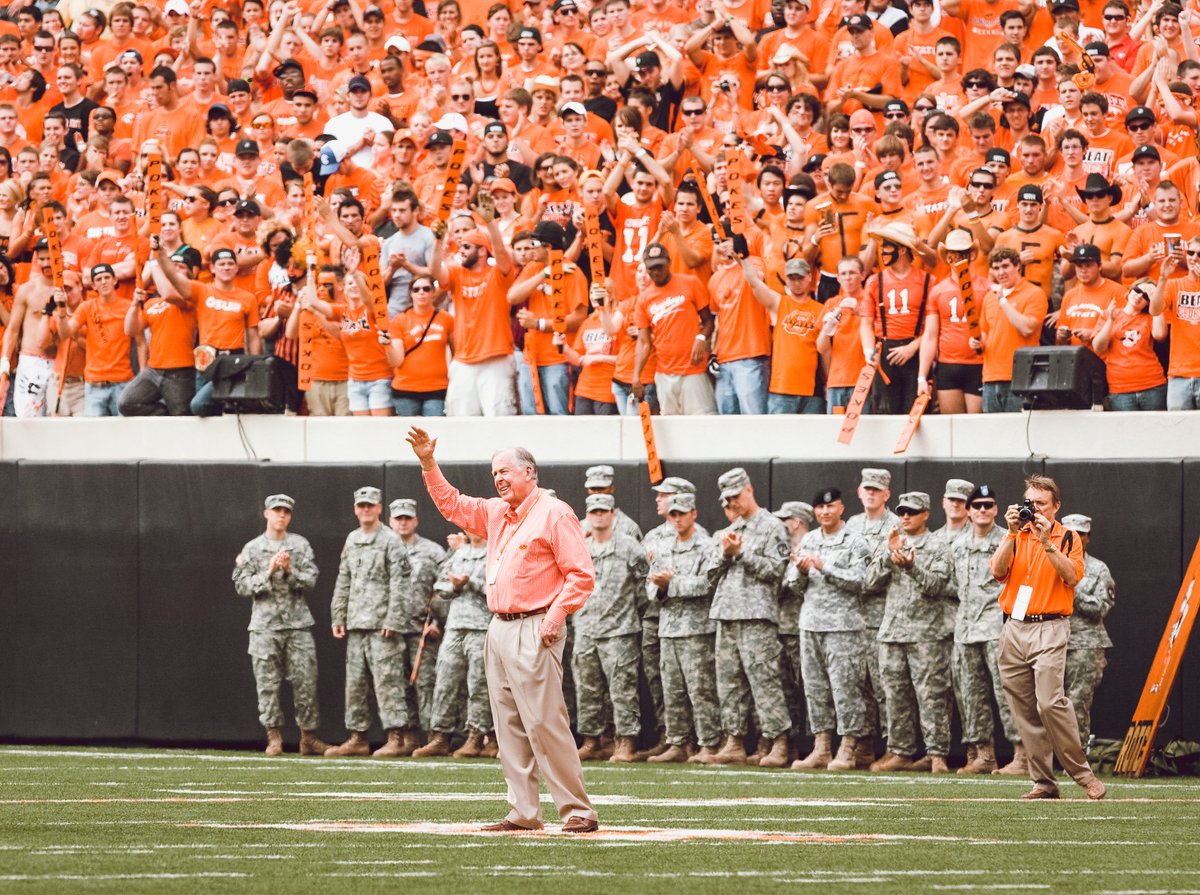 OSUAthletics's tweet photo. Honoring the ultimate Cowboy.

🔗 https://t.co/c3joedZRXQ

#GoPokes  I  #okstate https://t.co/zbYGU10Im0