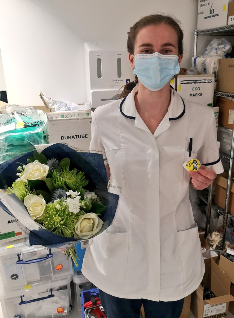 Today @RachelG1992 leaves us, for hopefully a short period of redeployment to support our physiotherapy department.

Rach, all the best, come back to us soon, but you are a super star for helping during the second wave 🌟