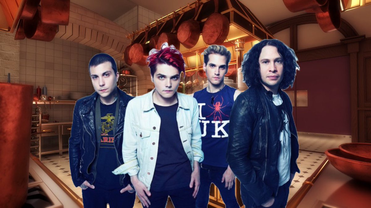 my chemical romance as niche culinary interests they might have (but are bad at): a thread