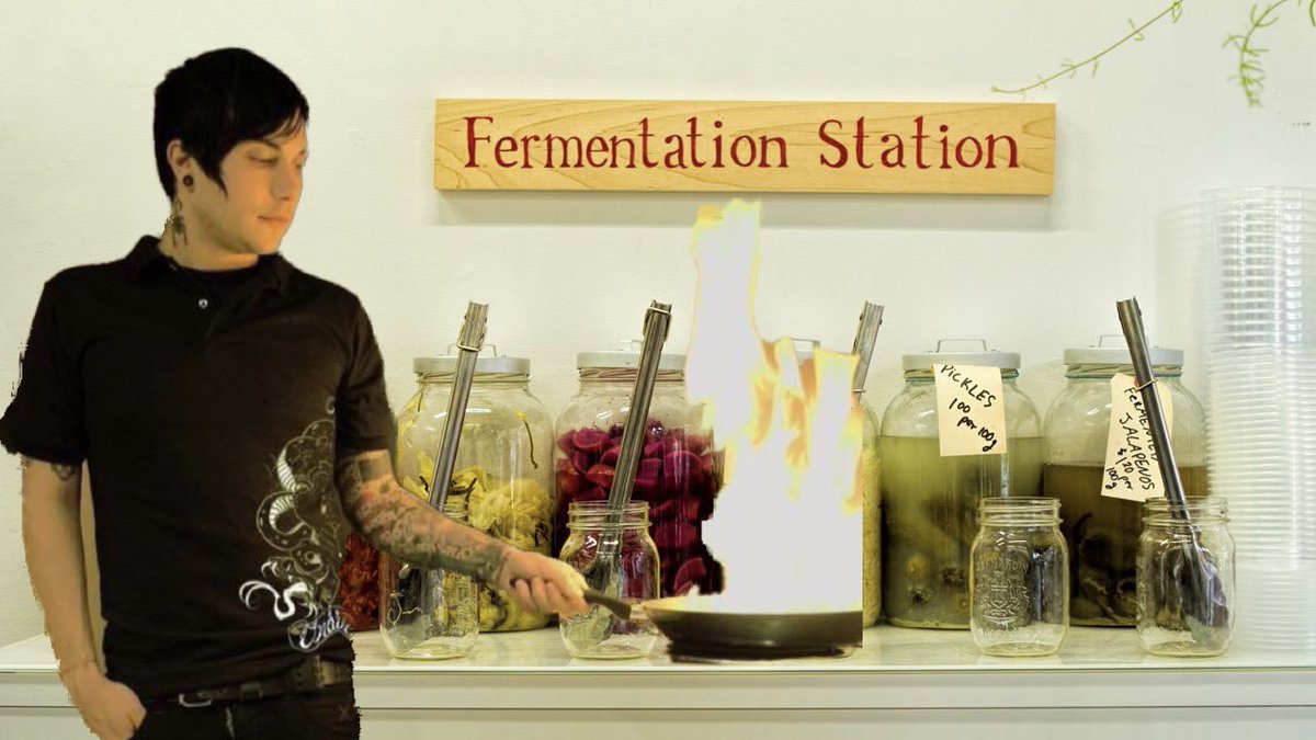 frank is into like. weird fermentation shit. but he’s really bad at it he tries to make sauerkraut or something and the jar explodes bc he didn’t ventilate it properly. he keeps trying tho but he’s banished to idk somewhere out of the house so no one gets hurt by exploding jars