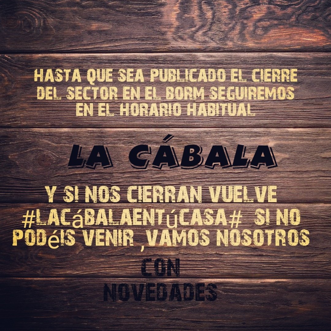 La Cábala Bar tweet media