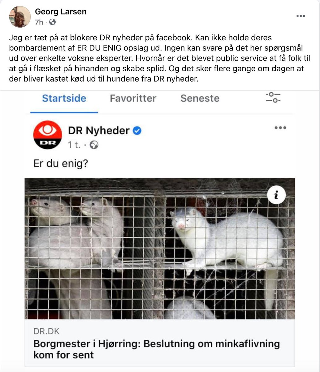 For gud ved hvilken gang rammer Georg 100% plet. Er du enig? #dkmedier