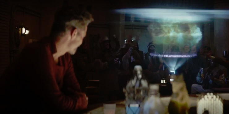 So people have been wondering if this shot is the start of a retcon of the ST because it blows up the way we saw in jedi and not in line with RoS. The text is also directly taken from RotJ. Sadly I don't think this is designed to be a retcon but is another issue all together1/12