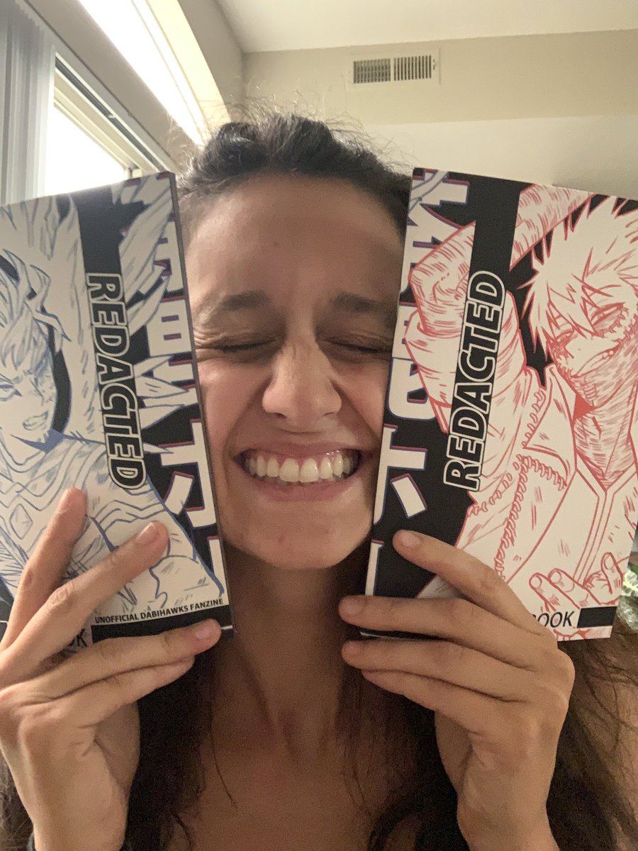 s_holdthebus's tweet photo. @RedactedWings Amazing amazing DabiHawks zine!! I love everything about it, and the two books?? Genius 😱💕 https://t.co/ae7ySXGzbg