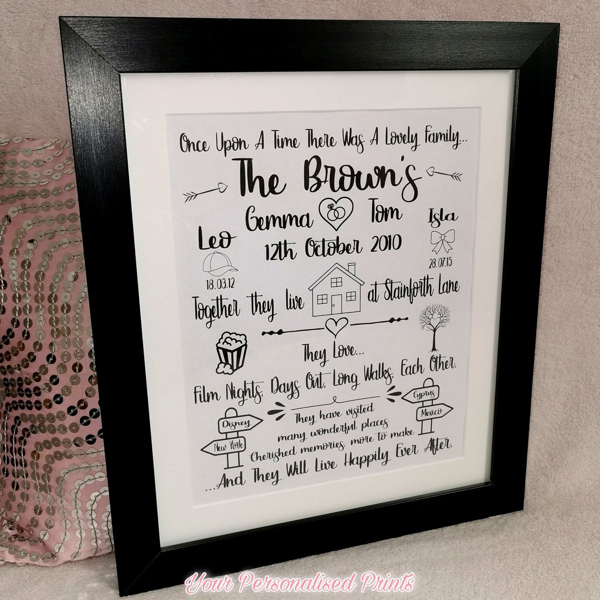 AmyYPPrints's tweet photo. Once upon a time there was a lovely family...
And they will live happily ever after 👨‍👩‍👧‍👦🥰

#yourpersonalisedprints #personalisedprint #personalisedgifts #Blackpool #gifts #personalisedprints #memoryframe #framedprint #framedprints #prints #framedmemories #wordart #quotes #family https://t.co/0RM0uhPlad