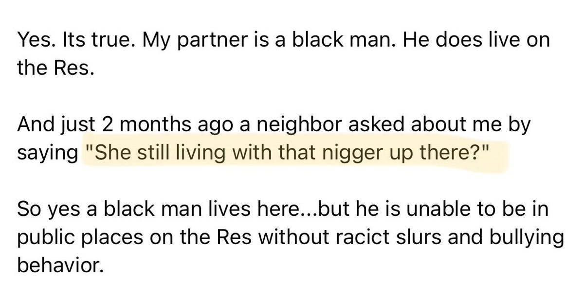 I just want to emphasize this part of her statement.Yes this is more evidence that there is antiblackness that keeps my family from tribal enrollment but beyond that,  #Pamunkey should not be doing business in the very black areas of  #Norfolk and  #Richmond. There is no way!