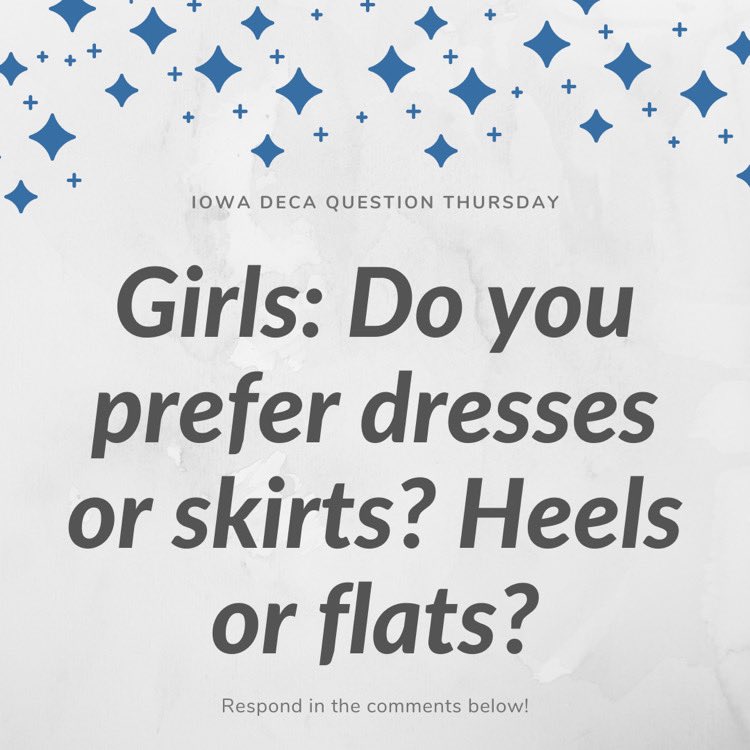 Question Thursday is for the girls! What do you prefer to wear to events and conferences? Respond below please!