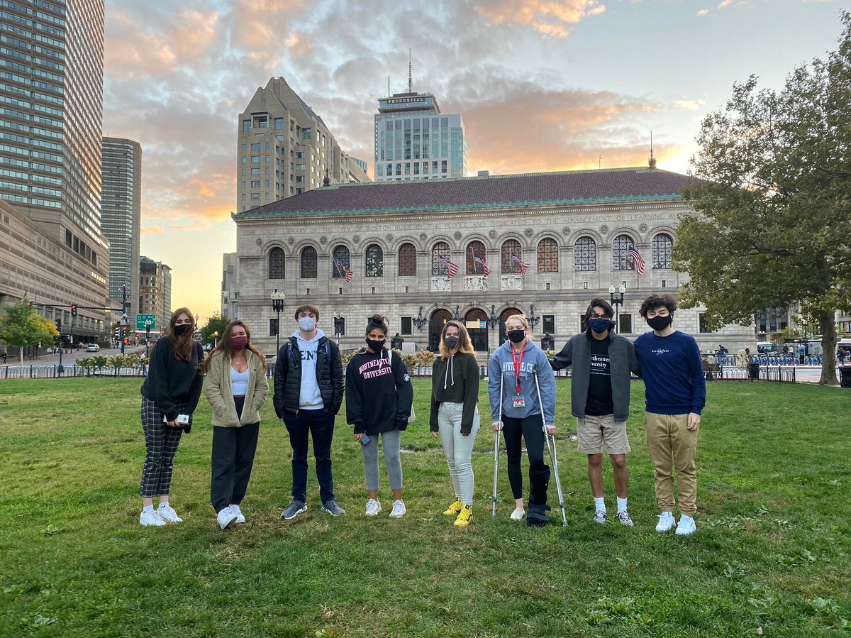 TheNUinProgram's tweet image. Prior to 1883, this green space was known as Art Square due to the many cultural institutions near by. As many of these institutions remain today, N.U.in Boston students are surrounded by experiential learning opportunities! #NUin2020