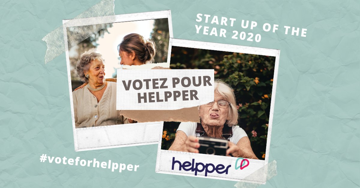 🎉 DERNIÈRE CHANCE: Aidez-nous à remporter le prix de Start-up de l’année ! 
Votez pour Helpper  ->  tinyurl.com/yx8kg723
#voteforhelpper #sharingiscaring