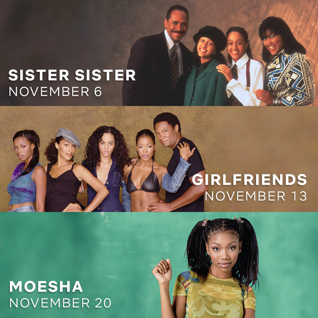 Everyone ready for some REALLY great news? Moesha, Girlfriends and Sister Sister are coming to Netflix Canada