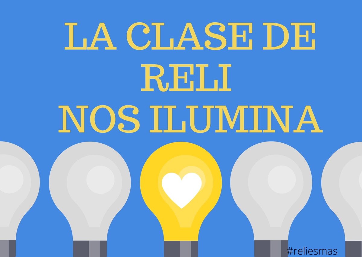 #ReliEsMas Religión aporta valores esenciales. Religión es cultura, es diversión, nos invita a la trascendencia... reli es más. Seamos #MasPlurales. Por una enseñanza libre #StopLeyCelaa
