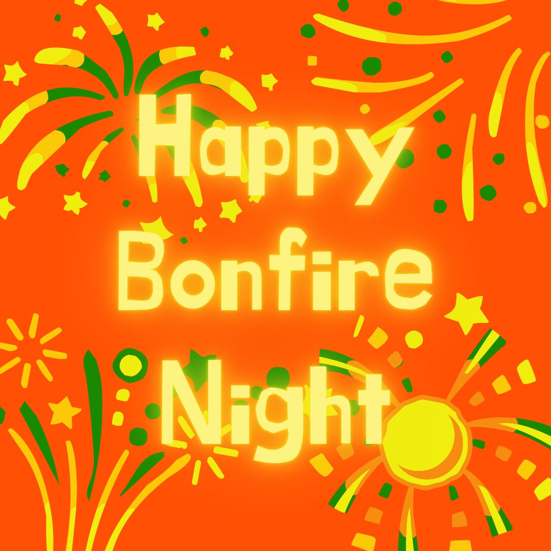 MakeshiftMakes's tweet photo. It's Bonfire Night or Guy Fawkes Day!  What are your plans tonight? Enjoying a few sparklers in the garden or staying cosy inside with a toffee apple? Whatever you do, stay safe and enjoy some time with your loved ones! https://t.co/mbsG6WzddM