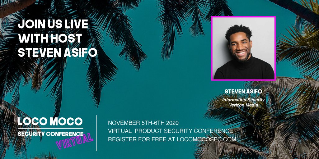 LocoMocoSec's tweet image. #LocoMocoSec starts today!

Watch the live stream starting at 9:15am Pacific Time (PT).

Join us! locomocosec.com