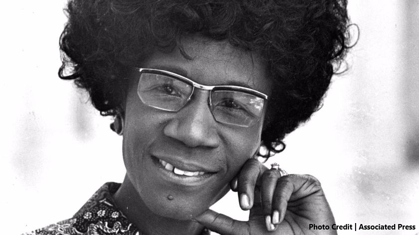NCRMuseum's tweet photo. #OnThisDay in 1968, Shirley Chisholm became the first African-American woman elected to U.S. Congress. https://t.co/aC8iZ2M3fS