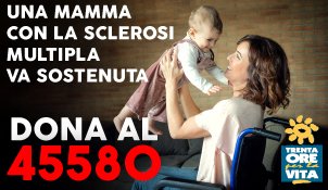 raisostenibile's tweet photo. Con una équipe di psicologi, legali, professionisti e volontari, @trentaore e #AISM garantiscono alle donne con SM un’assistenza personalizzata in tutte le attività quotidiane e nella sfida contro la malattia. 
#30oreconAism
#RaccoltaFondi 
#NumeroSolidale 45580 
#RaiperilSociale https://t.co/6jfJ1N7ALR
