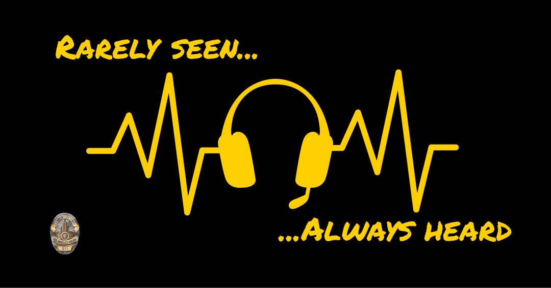 Our PSRs are the first point of contact when you dial 9-1-1. Although you can’t see them, they are with you, making sure you get the help that you need 💛 #ThursdayThoughts